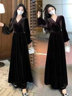 เดรสสาวอวบ มีไซส์ L-4XLอกเสื้อ 38-47 นิ้ว ใส่ได้ทั้งสาวหุ่นดีน่ารักจนถึงสาวอวบพลัสไซส์ จัดส่งฟรี! ทักแชทสั่งซื้อ