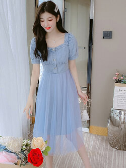 ชุดเดรสสวยๆ ชุดเดรสน่ารักๆ สไตล์เกาหลี By Meiyi women's clothing