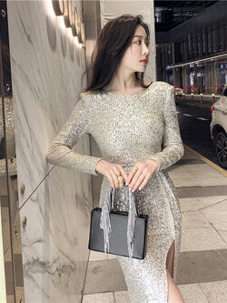 ชุดราตรี ชุดราตรีสวยหรู แบบ ทันสมัย Evening dress