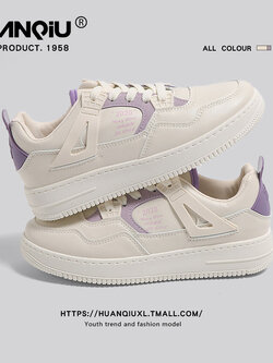 รองเท้าผ้าใบ ผู้หญิง รองเท้าแฟชั่นสำหรับผู้หญิง รองเท้าแฟชั่น รองเท้าผู้หญิง แบรนด์ HUANQIU SINCE 1958