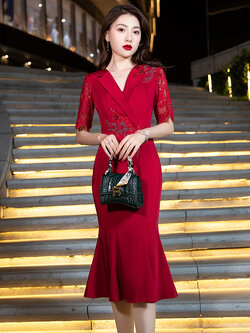 ชุดราตรี ชุดราตรีสวยหรู แบบ ทันสมัย Evening dress