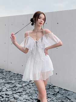 ชุดว่ายน้ำผู้หญิง ชุดว่ายน้ำน่ารัก Bikini ชุดไปทะเล