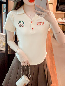 เสื้อผ้าวัยรุ่นเกาหลี เสื้อยืดวัยรุ่นผู้หญิง มีขนาด S M L XL