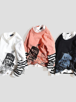 เสื้อยืดเด็กชาย เสื้อผ้าเด็กผู้ชาย เสื้อยืดเด็กผู้ชายสไตล์เกาหลี มีไซส์ 100-160 ใส่ได้ตั้งแต่ 6-12 ปี