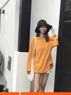 เสื้อยืดสีเหลือง เสื้อยืดสีเหลืองสวยๆ เสื้อยืดสีเหลืองผู้หญิง จัดส่งฟรีทั่วประเทศไทย