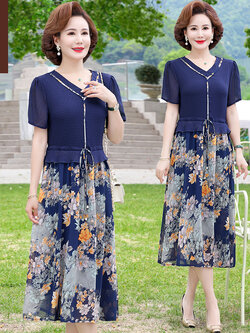 เสื้อผ้าคุณแม่วัย 60 เสื้อคนแก่ผู้หญิงวัย60