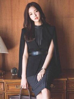 เดรสสีดำสุภาพ เรียบหรู ดูดี เหมาะกับทุกโอกาส | เดรสผู้หญิงแฟชั่นสุภาพ