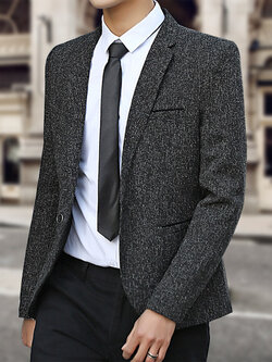 สูท Blazers ผู้ชาย เสื้อคลุมสไตล์สูท สำหรับผู้ชาย