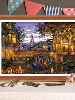 ชุดปักครอสติช รูปบ้าน สอบถามขนาดและสั่งซื้อได้ที่ LINE