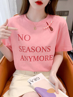 เสื้อยืดวัยรุ่นน่ารักๆ เสื้อวัยรุ่นแขนสั้น เสื้อผ้าวัยรุ่นเกาหลี แบรนด์ Wiyike