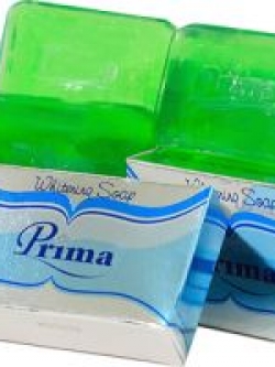 สบู่ล้างหน้า พรีม่า ไวท์เทนนิ่ง 70 กรัม 6 ก้อน ส่งฟรี