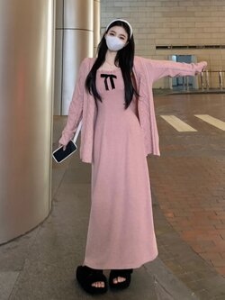 เดรสสาวอวบ มีไซส์ L-4XLอกเสื้อ 38-47 นิ้ว ใส่ได้ทั้งสาวหุ่นดีน่ารักจนถึงสาวอวบพลัสไซส์ จัดส่งฟรี! ทักแชทสั่งซื้อ