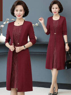 เดรสวัยผู้ใหญ่40-60ปี เดรสคุณแม่ ชุดเดรสทำงานวัยผู้ใหญ่ แบรนด์ MAMA DRESS