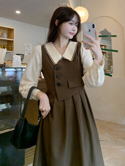 แบบชุดเดรสสวยๆ ชุดเดรสน่ารักๆสไตล์เกาหลี