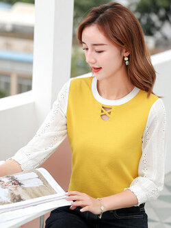 Alustine-เสื้อยืดผ้าฝ้าย