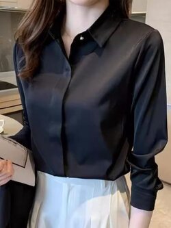 เสื้อสีดำสุภาพ เรียบหรู ดูดี เหมาะกับทุกโอกาส | เสื้อผู้หญิงสุภาพ