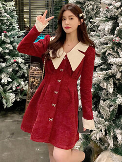 เดรสคนอ้วนวัยรุ่น เดรสวัยรุ่น