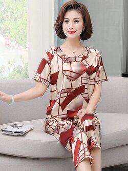 ชุดนอนคุณแม่ ชุดนอนบิ๊กไซส์ ชุดนอนคุณแม่ ชุดนอนคุณย่า ชุดนอนคุณยาย