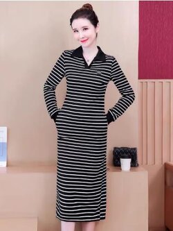 เดรสสีดำสุภาพ เรียบหรู ดูดี เหมาะกับทุกโอกาส | เดรสผู้หญิงแฟชั่นสุภาพ