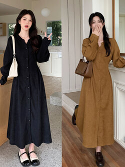 เดรสสาวอวบ มีไซส์ L-4XLอกเสื้อ 38-47 นิ้ว ใส่ได้ทั้งสาวหุ่นดีน่ารักจนถึงสาวอวบพลัสไซส์ จัดส่งฟรี! ทักแชทสั่งซื้อ