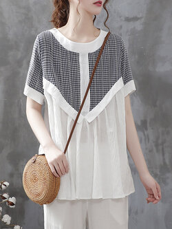 เสื้อเชิ้ตผ้าฝ้ายลินิน ขายเสื้อเชิ้ต ผ้าลินิน เสื้อเชิ้ตผ้าฝ้ายผู้หญิง