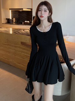 เดรสสาวอวบ มีไซส์ L-4XLอกเสื้อ 38-47 นิ้ว ใส่ได้ทั้งสาวหุ่นดีน่ารักจนถึงสาวอวบพลัสไซส์ จัดส่งฟรี! ทักแชทสั่งซื้อ