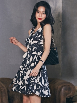 ชุดเดรสแฟชั่น ชุดเดรสเกาหลี