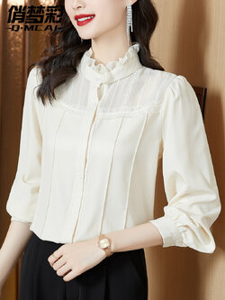 เสื้อชีฟอง เสื้อแฟชั่นสุภาพสตรีวัยผู้ใหญ่ มีไซต์ อก34นิ้ว-43นิ้ว