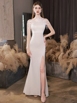 ชุดราตรี ชุดราตรีสวยหรู แบบ ทันสมัย Evening dress