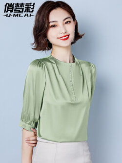 เสื้อชีฟอง เสื้อแฟชั่นสุภาพสตรีวัยผู้ใหญ่ มีไซต์ อก34นิ้ว-43นิ้ว