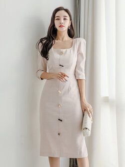 ชุดเดรสแฟชั่น เดรสเกาหลี BY SHACOS