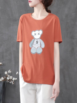 เสื้อยืดวินเทจ ฟรีไซส์อกเสื้อประมาณ 38-42