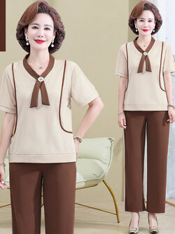 เสื้อผ้าคุณแม่วัย 60 เสื้อคนแก่ผู้หญิงวัย60