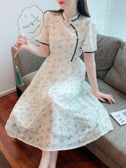 แบบชุดเดรสสวยๆ ชุดเดรสน่ารักๆสไตล์เกาหลี