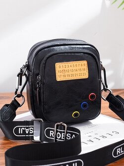 กระเป๋าแฟชั่น คุณภาพดี กระเป๋าสะพายข้าง กระเป๋าถือของผู้หญิง By Capslock