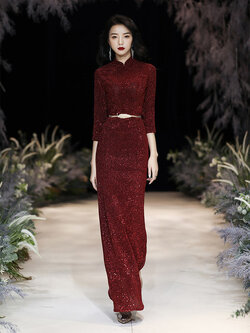 ชุดราตรี ชุดออกงาน ดีไซน์หรู แบรนด์ Angel