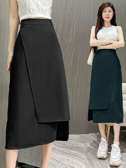 กระโปรงยาว กระโปรงยาวทรงเอ กระโปรงทำงาน