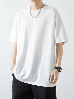 เสื้อยืดผู้ชายอ้วน S-5XL(อกเสื้อ39-51นิ้ว)