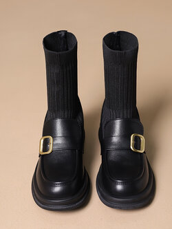 รองเท้าบูทแฟชั่นหญิง มีขนาดให้สั่งซื้อ 35 36 37 38 39 40