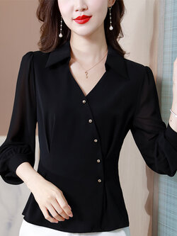 เสื้อสีดำสุภาพ เรียบหรู ดูดี เหมาะกับทุกโอกาส | เสื้อผู้หญิงสุภาพ