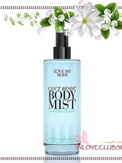 Victoria's Secret Love My Body / Can't Resist Body Mist 250 ml. (Grapefruit And Basil)