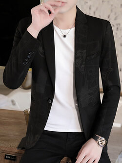 สูท Blazers ผู้ชาย เสื้อคลุมสไตล์สูท สำหรับผู้ชาย