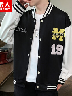 เสื้อแจ็คเก็ตเบสบอล เสื้อคลุม เสื้อแขนยาวสไตล์เกาหลี