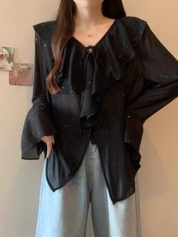 เสื้อสีดำสุภาพ เรียบหรู ดูดี เหมาะกับทุกโอกาส | เสื้อผู้หญิงสุภาพ