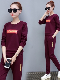 ชุดวอร์ม สูทเกาหลี Jumpsuit ชุดจั้มสูท ชุดเซท 2 ชิ้น ชุดกีฬาผู้หญิง ชุดออกกำลังกาย เสื้อกันหนาว ชุดวอร์มคู่