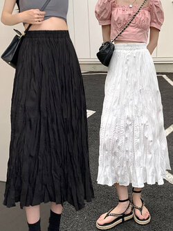 กระโปรงยาว กระโปรงยาวทรงเอ กระโปรงทำงาน