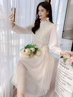 ชุดเดรสวัยรุ่น ผ้าสวย By Meiyi women's clothing