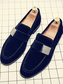 รองเท้าหนังผู้ชาย มีไซส์39-44 รองเท้าโลฟเฟอร์ชาย Slip-On Shoes