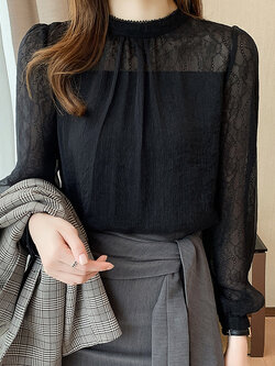 เสื้อสีดำสุภาพ เรียบหรู ดูดี เหมาะกับทุกโอกาส | เสื้อผู้หญิงสุภาพ Moran High-End