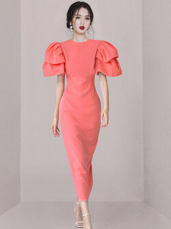 ชุดเดรสยาวสวยๆ ชุดเดรสยาวใส่สบาย ใส่ทำงาน